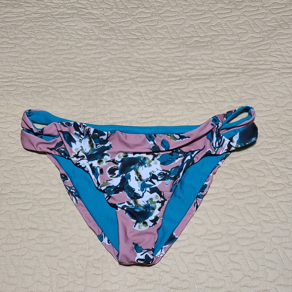 Splendid Floral Water color 2 piece swimsuit bikini size M - Picture 5 of 9
